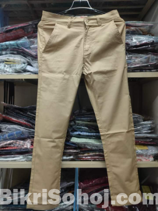 Cotton Stretched Gabardine Pant